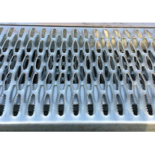 Anti Slip Skid Plate Perforated Non Slip Safety Grating for Canada